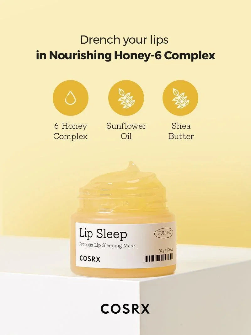 Cosrx Lip Sleep - Full Fit Propolis Lip Sleeping Mask 20g