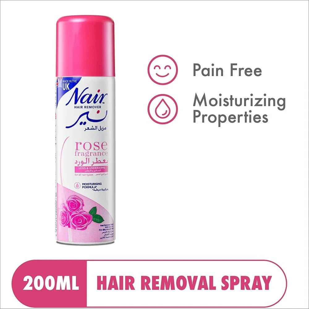 Nair Hair Removal Spray Rose (200ml)