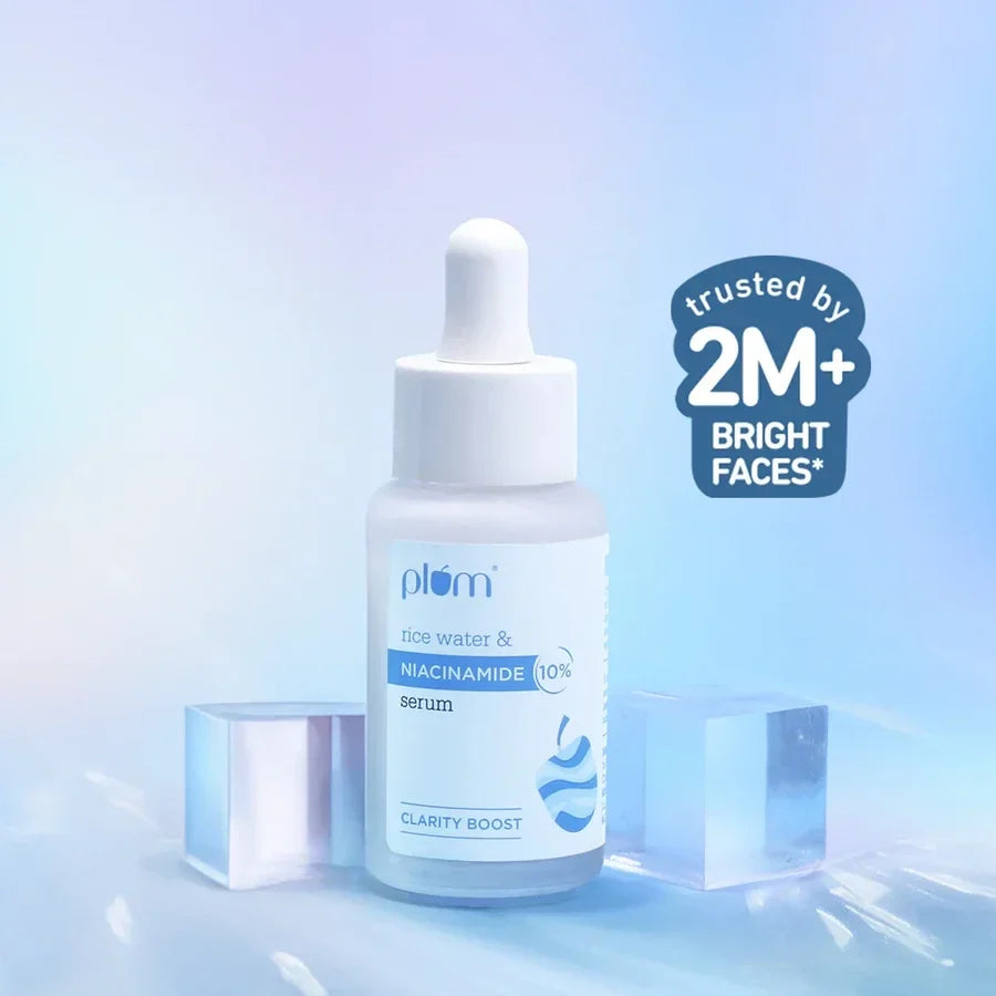 Plum 10% Niacinamide Face Serum With Rice Water 30ml