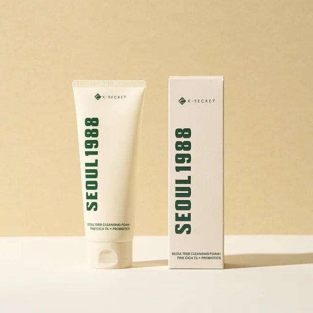 K-SECRET-SEOUL 1988 Cleansing Foam : Pine Cica 1% + Probiotics 150ml
