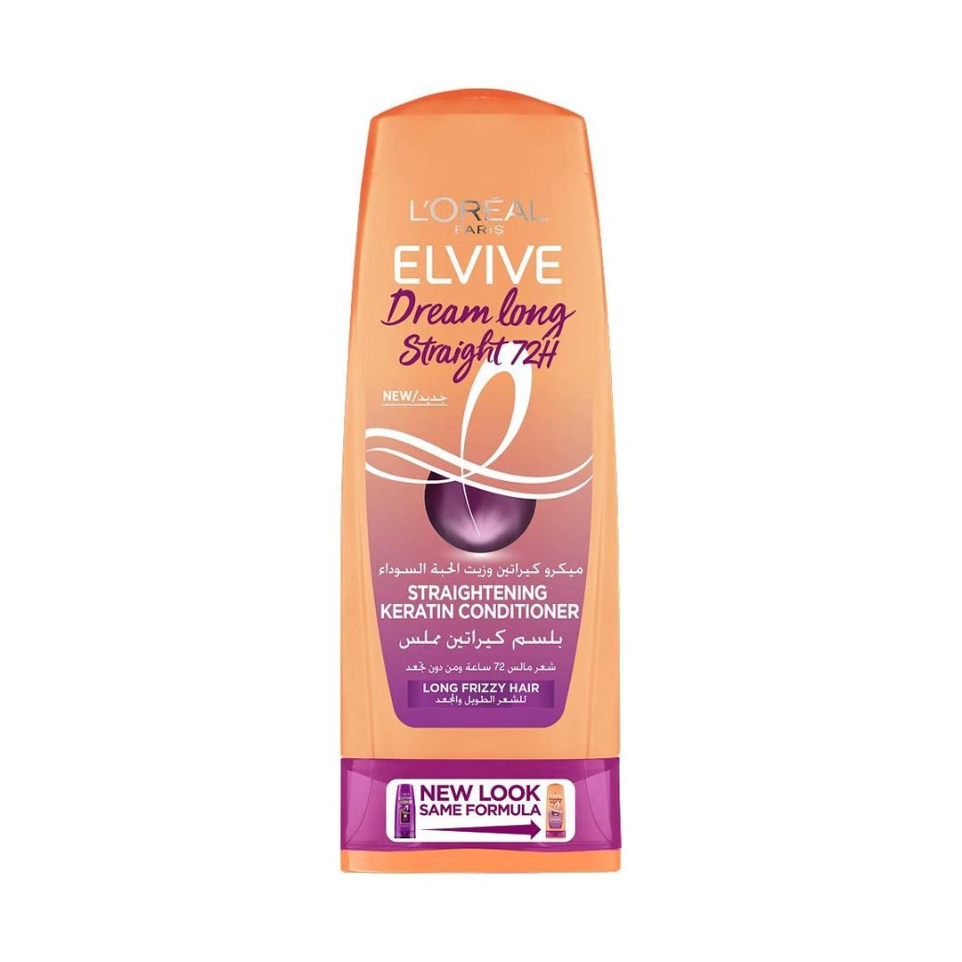 Loreal Paris Elvive Dream Long Straight 72h Straightening Keratin Conditioner For long frizzy hair 360ml