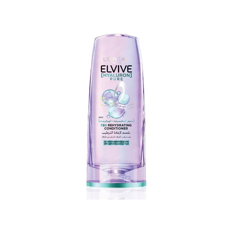 L’Oréal Paris Elvive Hyaluron Pure Rehydrating Conditioner for Oily Hair 360ml