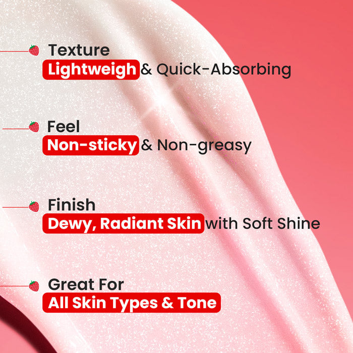 Dot & Key Strawberry Dew In-The-Spotlight Strobe Cream (Moisturizer + Highlighter) | 30ml