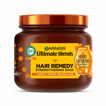 Garnier Ultimate Blends Hair Remedy 3-Honey Repairing Mask 340ml