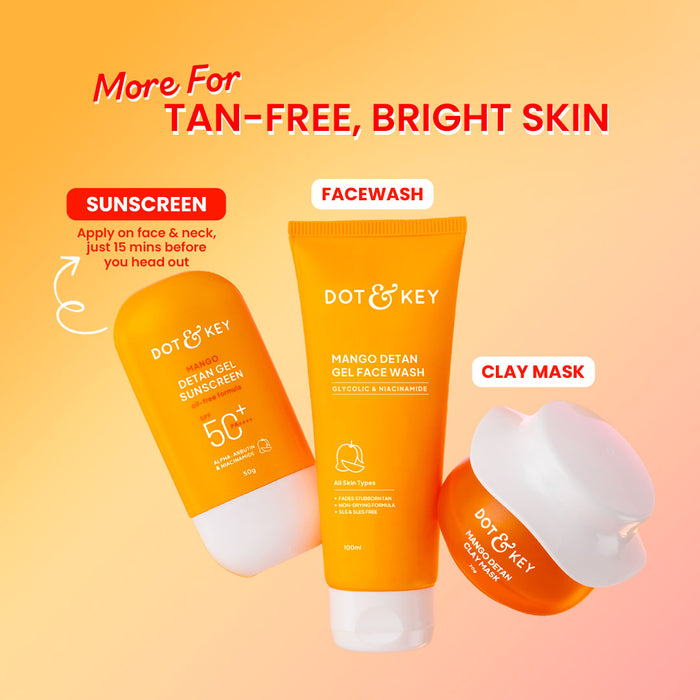 Dot & Key Mango Detan Gel Sunscreen SPF 50+ PA++++