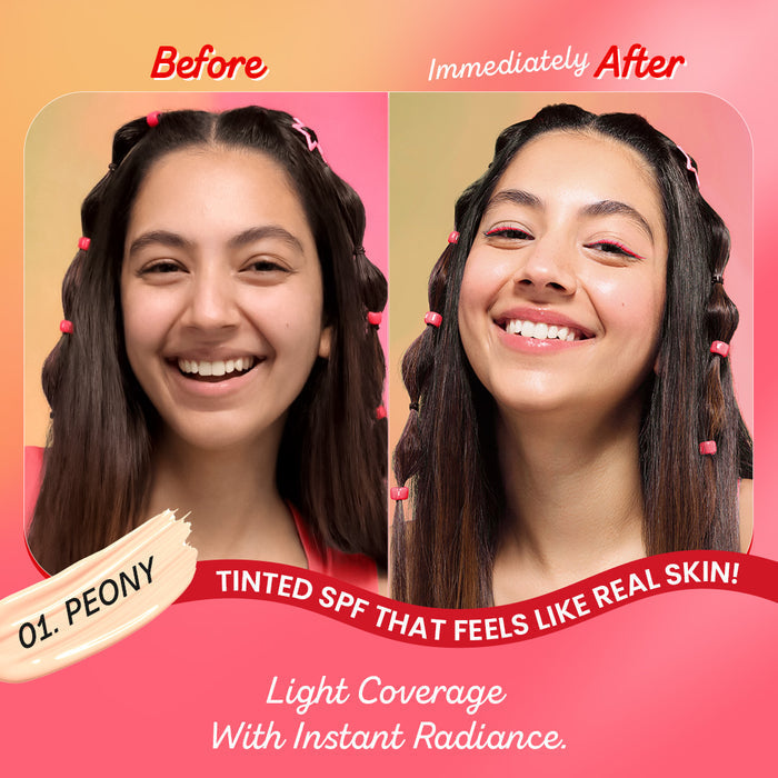 Dot & Key Strawberry Dew Tinted Sunscreen SPF 50+ PA++++ | New-Age UV Filters | 50ml