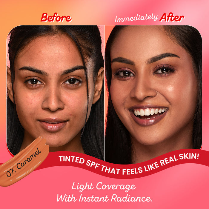 Dot & Key Strawberry Dew Tinted Sunscreen SPF 50+ PA++++ | New-Age UV Filters | 50ml