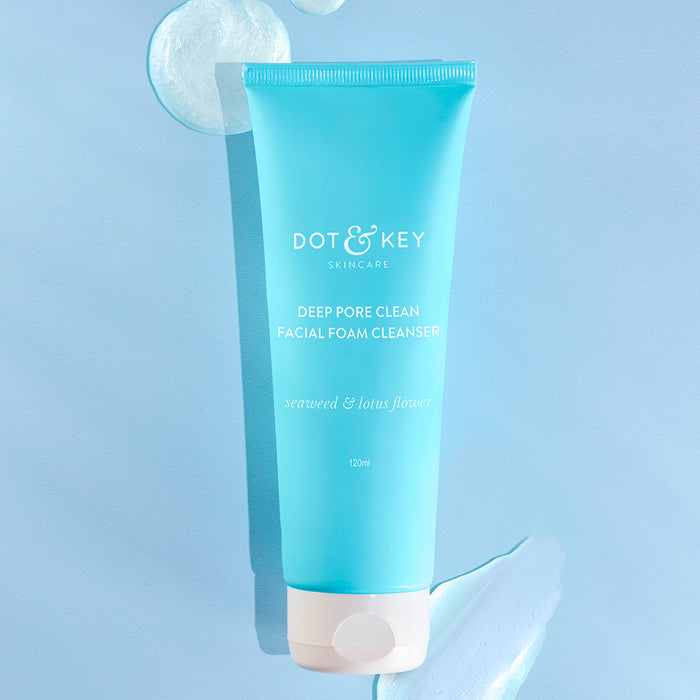 Dot & Key Deep Pore Clean Facial Foam Cleanser | 120ml