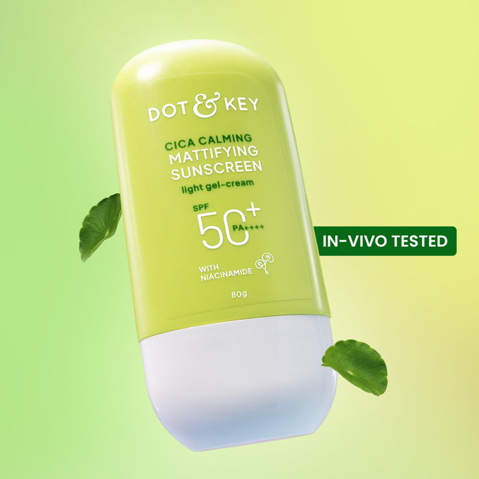Dot & Key CICA Calming Mattifying Sunscreen SPF 50 PA++++