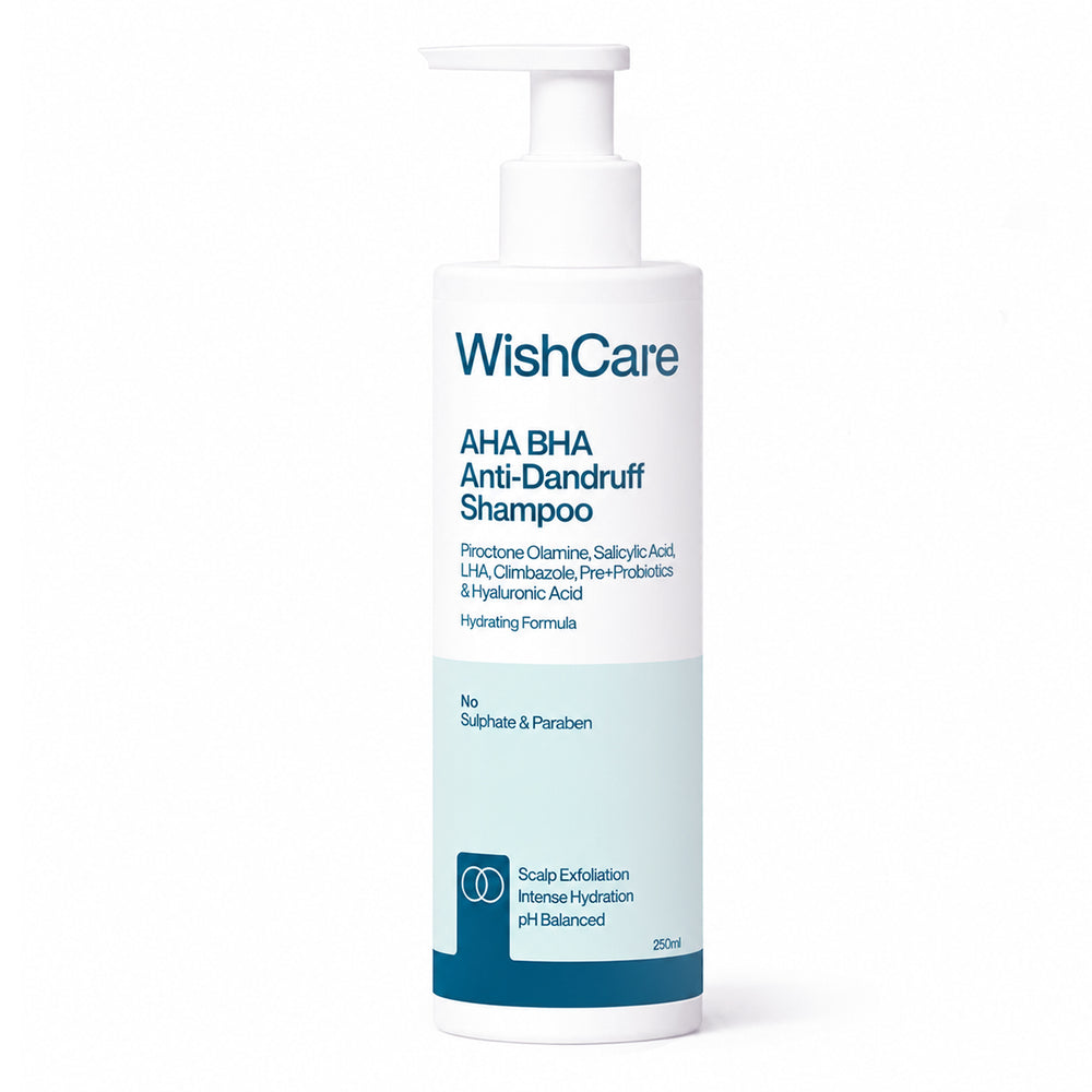 Wishcare AHA BHA Anti-Dandruff Shampoo 250ml
