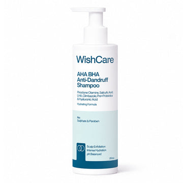 Wishcare AHA BHA Anti-Dandruff Shampoo 250ml