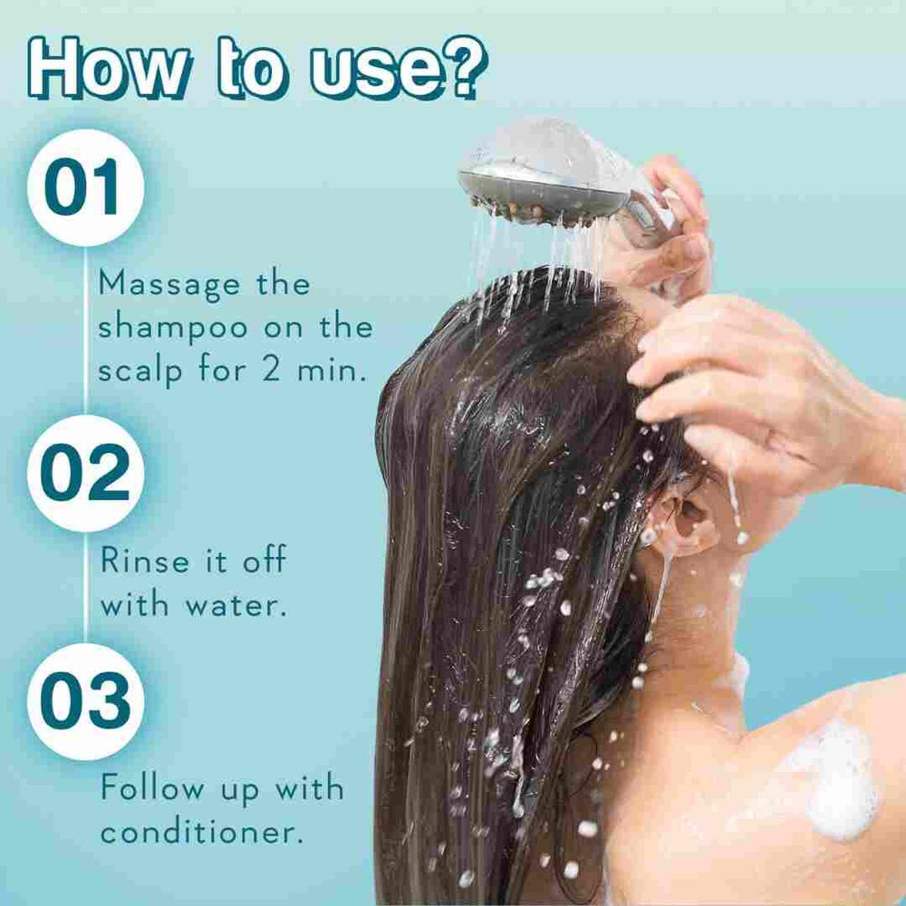 Wishcare AHA BHA Anti-Dandruff Shampoo 250ml