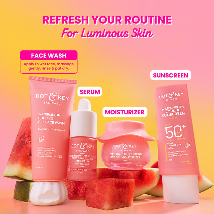 Dot & Key Watermelon Cooling Gel Face Wash