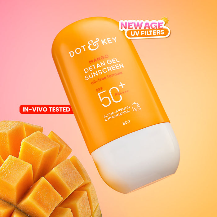 Dot & Key Mango Detan Gel Sunscreen SPF 50+ PA++++