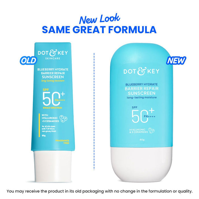 Dot & Key Blueberry Hydrate Barrier Repair Sunscreen SPF 50+++