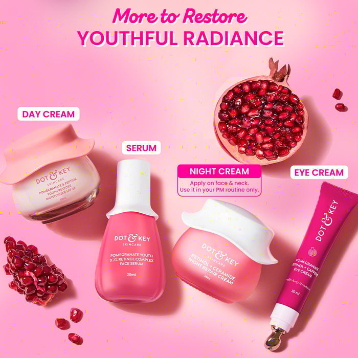 Dot & Key Retinol + Ceramide Night Repair Cream for Face | 60ml