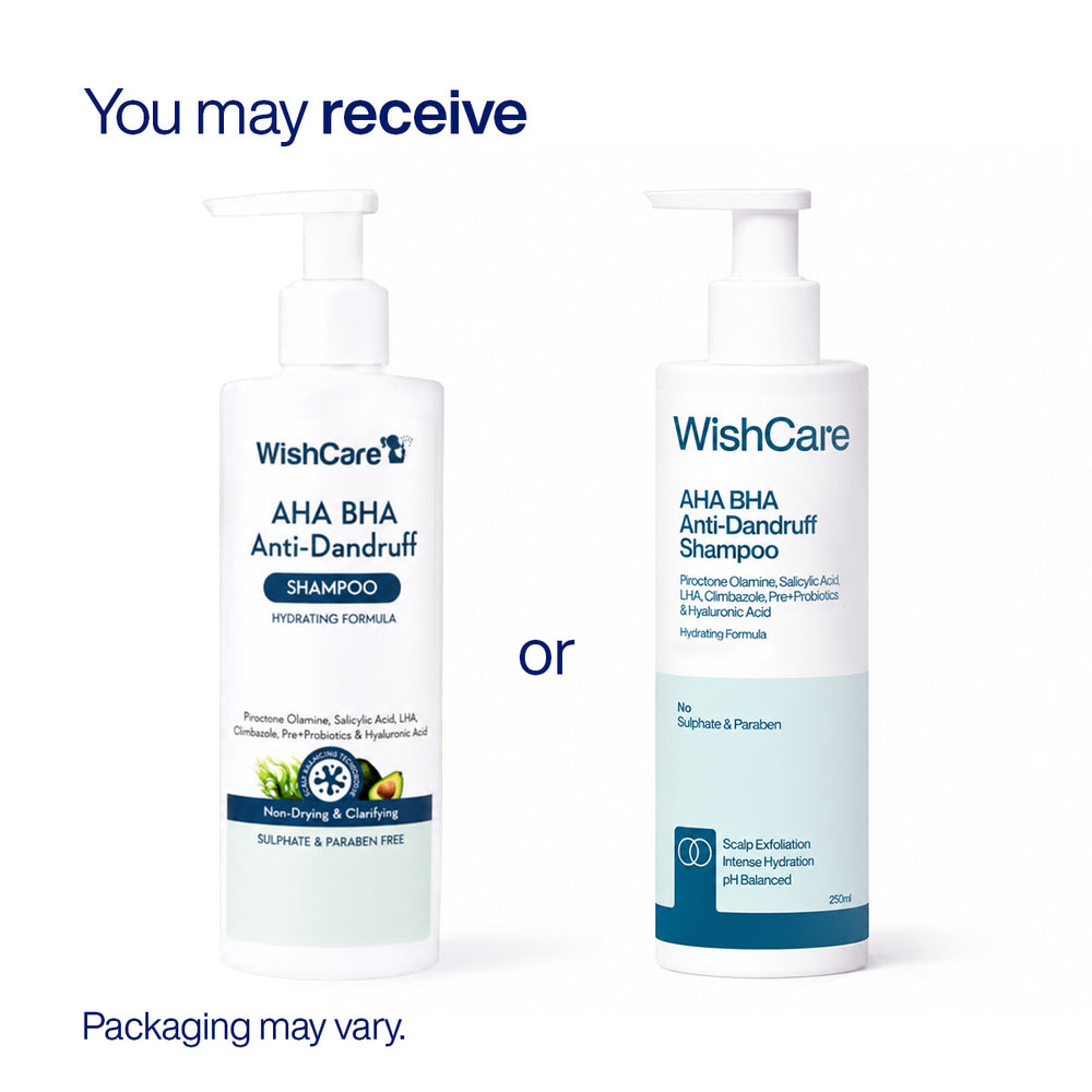 Wishcare AHA BHA Anti-Dandruff Shampoo 250ml