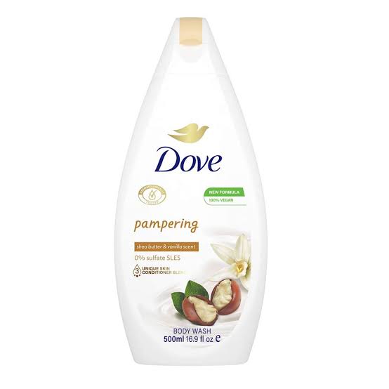 Dove Pampering Body Wash Shea Butter with Warm Vanilla – 500ml
