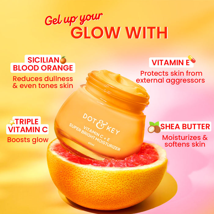 Dot & Key Vitamin C + E Super Bright Gel Moisturizer 60g