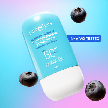 Dot & Key Blueberry Hydrate Barrier Repair Sunscreen SPF 50+++