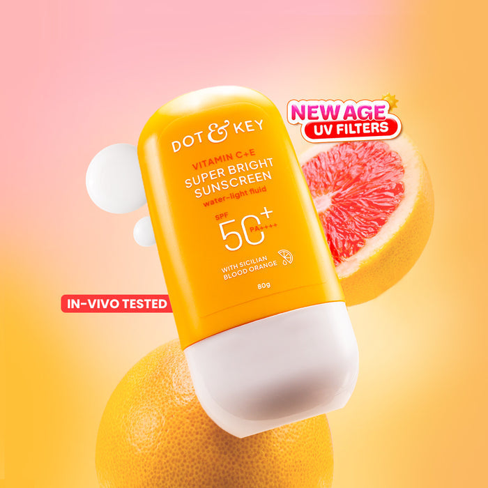 Dot & Key Vitamin C + E Sunscreen, SPF 50+ PA++++