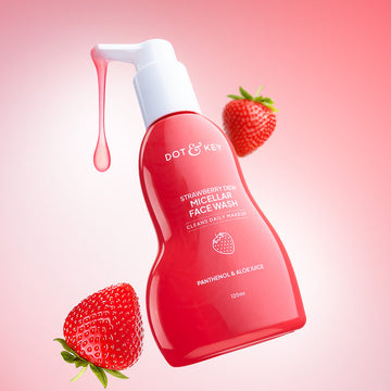 Dot & Key Strawberry Dew Micellar Face Wash with Panthenol & Aloe Juice