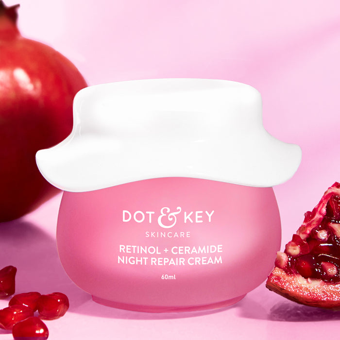 Dot & Key Retinol + Ceramide Night Repair Cream for Face | 60ml