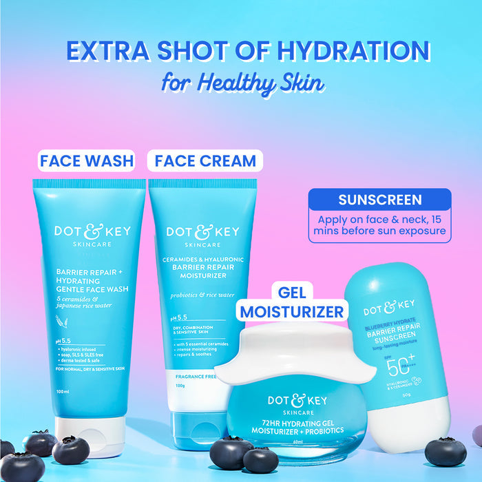 Dot & Key Blueberry Hydrate Barrier Repair Sunscreen SPF 50+++