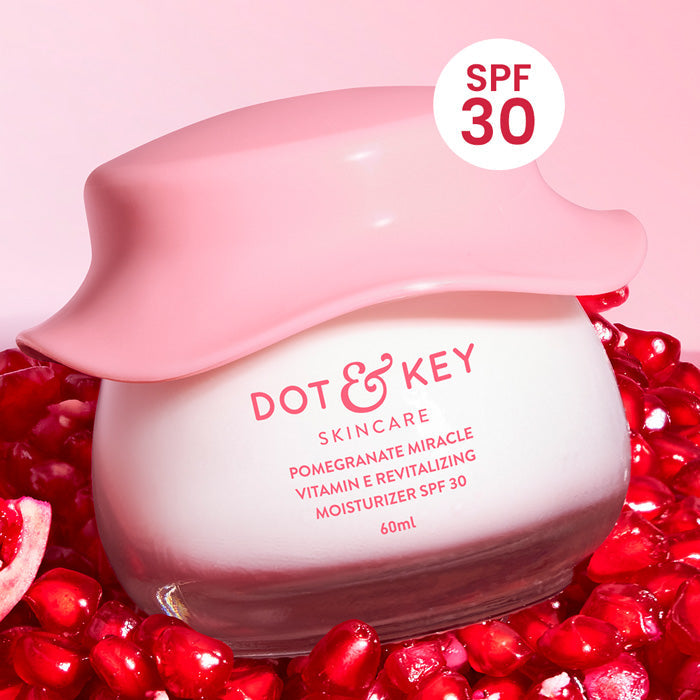 Dot & Key Pomegranate + Multi-Peptide Anti-Ageing Moisturizer SPF 30 | 60ml