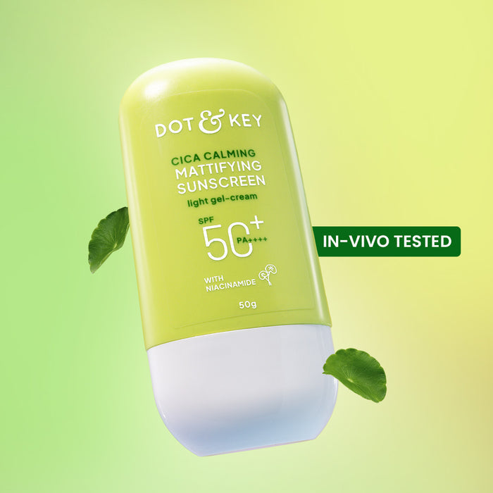 Dot & Key CICA Calming Mattifying Sunscreen SPF 50 PA++++