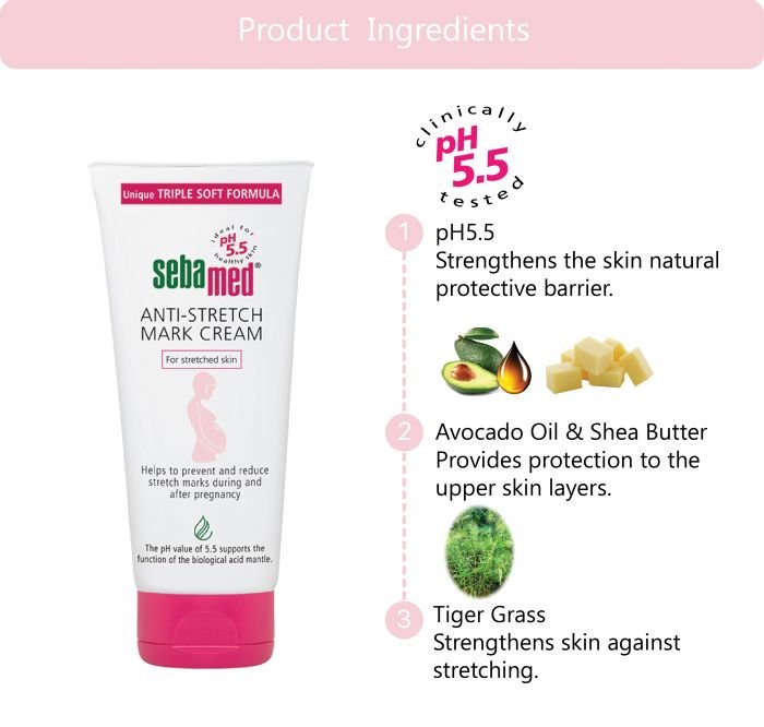Sebamed Anti-Stretch Mark Cream 200ml