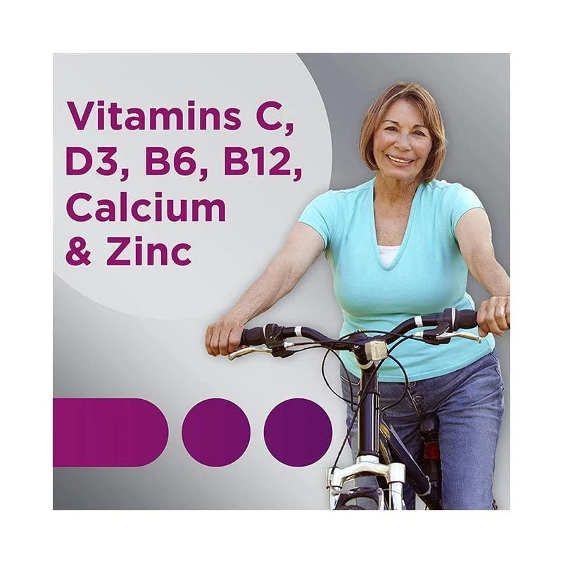 Centrum Silver Multivitamins for Women Over 50, Multimineral Supplement – 100 Tablets