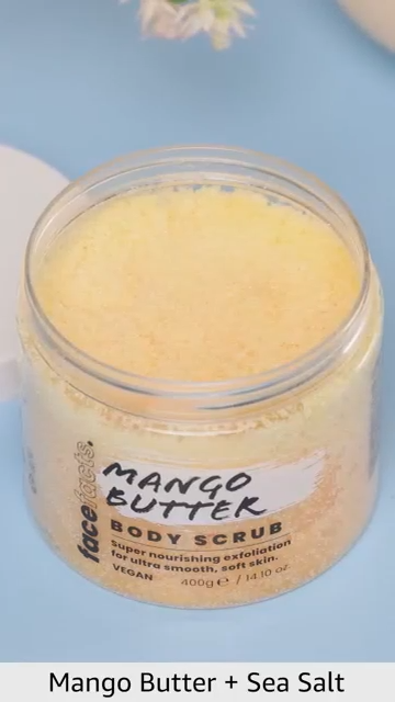 Face Facts Mango Butter Body Scrub 400g