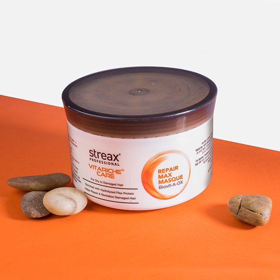 Streax Professionals Repair Max Masque for Dry to Damaged Hair 500ml