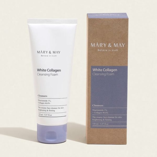 MARY&MAY WHITE COLLAGEN CLEANSING FOAM 150ML
