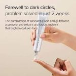 MARY&MAY TRANEXAMIC ACID+GLUTATHION EYE CREAM 12G (MINI) - Image 4