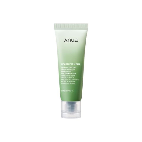 Anua – Heartleaf Quercetinol Pore Deep Cleansing Foam Mini 25ml