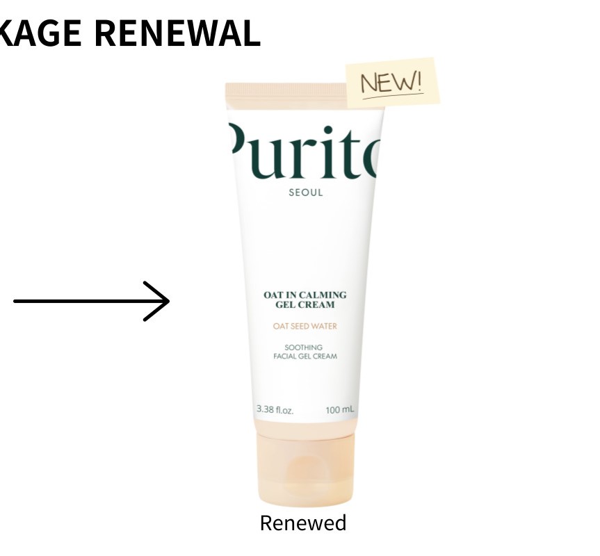 PURITO SEOUL Oat-In Calming Gel Cream 100ml