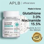 APLB Glutathione Niacinamide Beauty Tablet 500mg x 30 Tablets