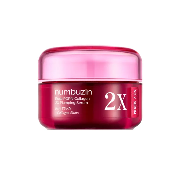 Numbuzin No. 2 Rose PDRN Collagen 2X Plumping Serum 30ml