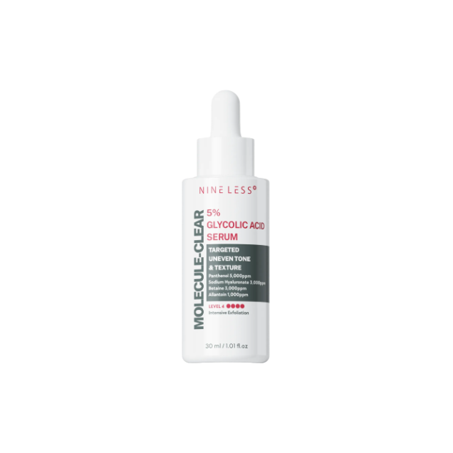 [NINE LESS] Molecule-Clear 5% Glycolic Acid Serum 30ml