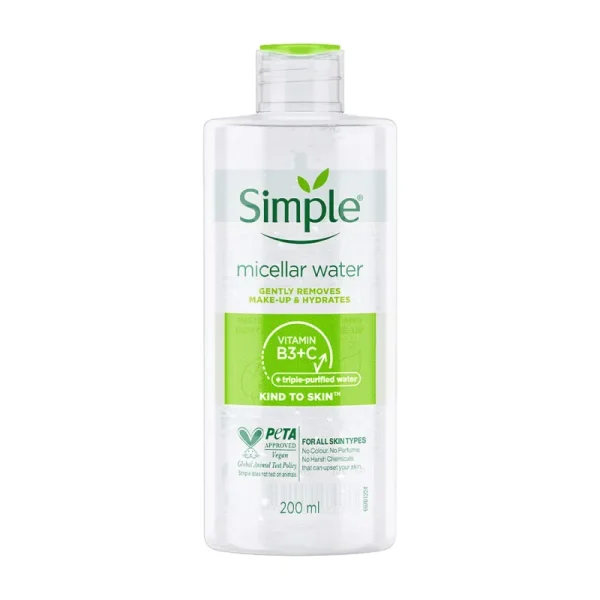 SIMPLE KIND TO SKIN MICELLAR CLEANSING WATER 200ML